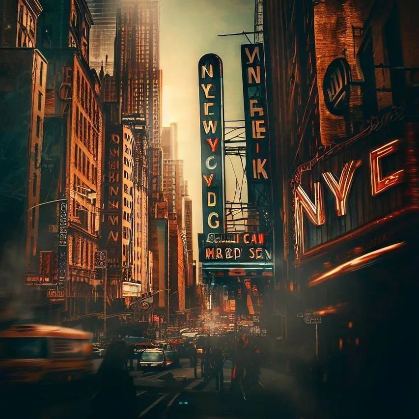 Obraz New Yorku: Mesto
